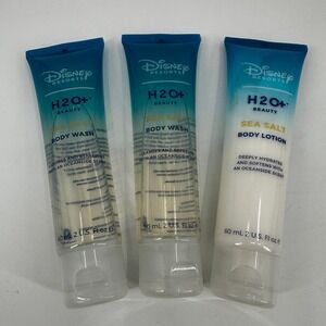 Disney Resorts H2O Sea Salt Body Wash and Lotion Travel Set 2oz 3pk